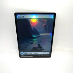 Island (0284) 284 Land March of the Machine Magic: The Gathering Foil LP - Image 1