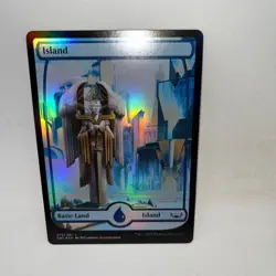 Island (275) 275 Land Streets of New Capenna Magic: The Gathering Foil LP - Image 1