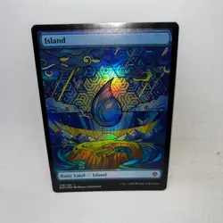 Island (Showcase) 278 Land Dominaria United Magic: The Gathering Foil LP - Image 1
