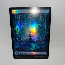Island (0273) Full Art 273 Duskmourn: House of Horror Magic: The Gathering Foil - Image 1