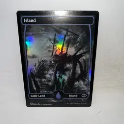 Island (270) 270 Land Innistrad: Crimson Vow Magic: The Gathering Foil LP - Image 1