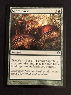 1x Spore Burst (93) Conflux LP MTG Magic the Gathering x1 MKE - Image 1