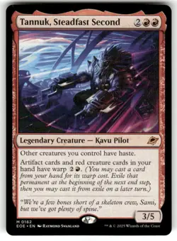 Tannuk, Steadfast Second 162 Mythic Edge of Eternities Magic: The Gathering NM - Image 1