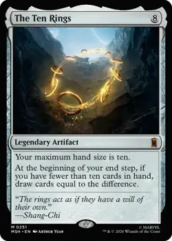 The Ten Rings x1 MTG Magic the Gathering - Marvel Super Heroes - Image 1
