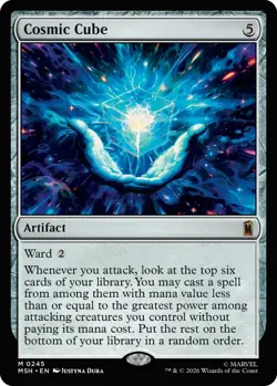 Cosmic Cube x1 MTG Magic the Gathering - Marvel Super Heroes - Image 1