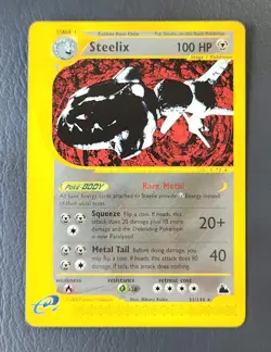 Pokemon - Steelix Rare Non-Holo - Skyridge 31/144 LP+/NM- - Image 1