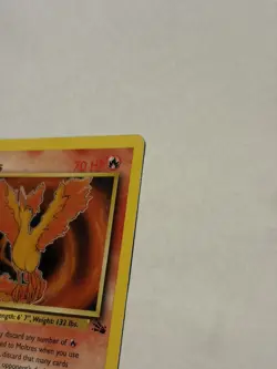 Moltres 27/62 Fossil Non-Holo MP Pokemon - Image 4