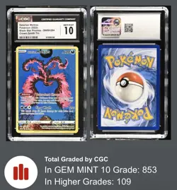 CGC 10 Galarian Moltres SWSH284 Crown Zenith Tin Pokemon Gem Mint PSA - Image 1