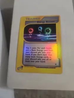 2002 Pokemon Expedition Base Set | Energy Restore | Reverse Holo | #141/165 - Image 1