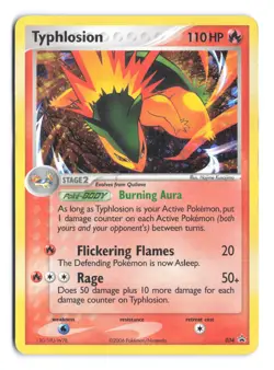 Typhlosion (Cosmos Holo) - 034 Holo 2003 Nintendo Black Star Promos Pokemon - Image 1