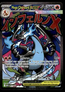 2025 ME: Mega Evolution Promo Mega Charizard X ex - 023 Promo #023 - Image 1