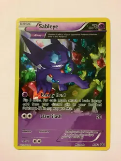 2015 Pokemon XY Black Star Promo XY92 Sableye M/NM - Image 2