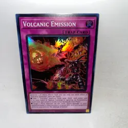 Volcanic Emission LD10-EN023 Legendary Duelists: Soulburning Volcano Yugioh - Image 1