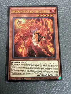 Yu-Gi-Oh Awakening of the Possessed Greater Inari Fire - 1'st Ed - Image 1