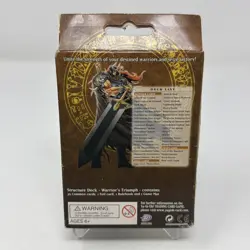 Yu-Gi-Oh! WARRIOR'S TRIUMPH | NEW/SEALED | English Structure Deck | 1st Edition - Image 2