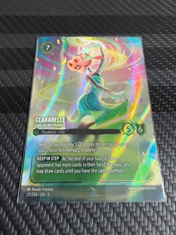 Disney Lorcana Shimmering Skies - Enchanted Clarabelle Light on Her Hooves - Image 1