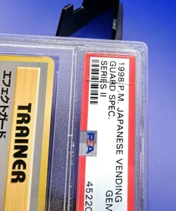 Guard Spec Trainer Vending Series 2 Japanese Pokemon Card 1998 PSA 10 See Desc - Image 5