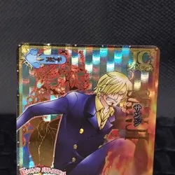 One Piece Berry Match IC Card Holo CP Sanji 2011 Bandai Japanese IC2-CP4 Mint - Image 2