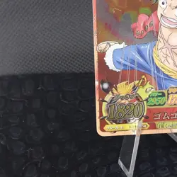 One Piece Berry Match IC Card Holo Monkey D. Luffy SR Bandai 2012 - Image 4