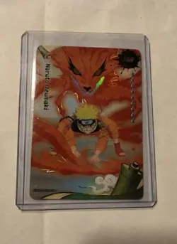 Naruto Uzumaki NRSA01-SSR-019L3 Naruto Kayou Card (ENGLISH) - Image 1