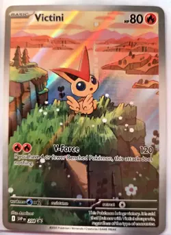 Victini 208 Scarlet & Violet Promo Cards Holo - Image 1
