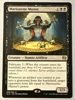 MTG / Marionette Master / KLD / #90 / Regular / Rare / NM - Image 1