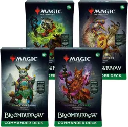 Sealed Bloomburrow Commander Deck Display BLC Set of 4 Magic MTG free shipping - Image 1