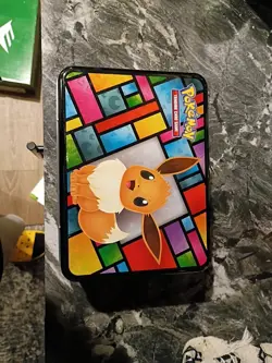 Pokemon Cards TCG EEVEE Collector Chest Costco EXCLUSIVE Lunch Box Tin - Image 1