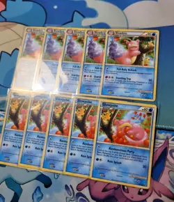 Pokemon 2010 (5) Slowpoke #66 + (5) Slowbro #38 NM - HGSS Undaunted - Image 3