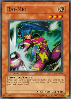 Rai-Mei 1st Edition Super Rare Crossroads of Chaos CSOC-EN085 LP - Image 1