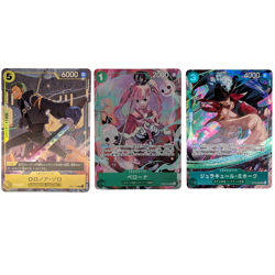 ONE PIECE Card Game Zoro Perona Mihawk SP Promo V Jump Oct 2025 3 Card Set - Image 1