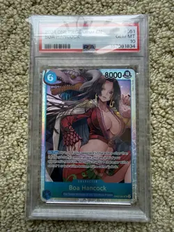One Piece Boa Hancock OP07-051 SR PSA 10, 500 Years in the Future, English - Image 1