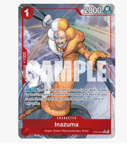 Inazuma (Full Art) - ST30-002 - C - Foil One Piece - Image 1