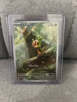 Chespin 087/086 - Illustration Rare - Chaos Rising - Pokemon TCG NM Condition - Image 1