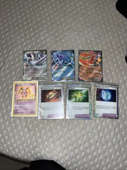 Pokemon Combined Powers Collection Promo 7 Card Lot - Mime Lugia Ho-Oh Suicune - Image 1
