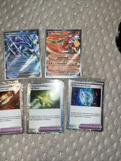 Pokemon Combined Powers Collection Promo 7 Card Lot - Mime Lugia Ho-Oh Suicune - Image 2