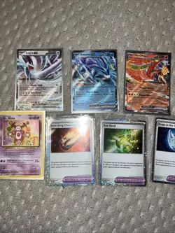 Pokemon Combined Powers Collection Promo 7 Card Lot - Mime Lugia Ho-Oh Suicune - Image 3
