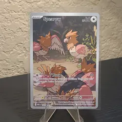 Spearow 151/132 ME01: Mega Evolution Illustration Rare Pokemon Card Near Mint - Image 1