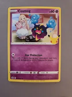 2x Cosmog 013 2021 Pokemon Celebrations 25th Anniversary Holo Rare Card - Image 4