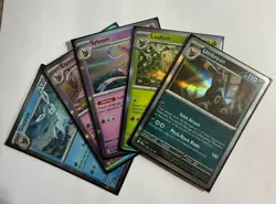 Eevee Prismatic Evolutions Holo 5 Card Set NM - Rare Eeveelutions Umbreon & More - Image 1