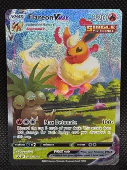Flareon VMAX SWSH180 SWSH: Sword & Shield Promo Cards Holo Near Mint - Image 1