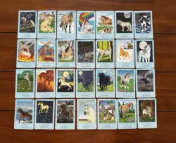 Bella Sara Northern Lights Commons Set Cards 1-28 No Duplicates - Image 1