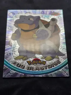 Pokemon Topps Chrome Blastoise #9 Holo 2000 LP - Image 2