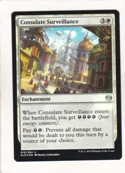 Magic: MTG: Kaladesh: Foil: Consulate Surveillance - Image 1
