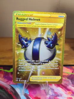 Rugged Helmet 228/198 Secret Rare Chilling Reign Pokemon - Image 1
