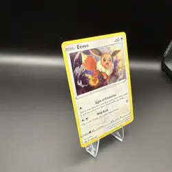 Pokemon Eevee TCG Sword & Shield Promo SWSH042 Black Star - Image 2