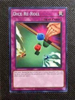 YuGiOh! - Dice Re-Roll DCR-EN100 Common 25th Anniversary Edition Near Mint - Image 1