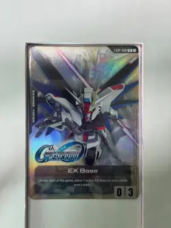 [Promo] EXBP-008 EX Base Freedom Gundam TCG Card Game G Eternal - Image 1
