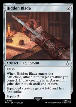 NM Hidden Blade, MTG, Assassin's Creed, Magic the Gathering, 73 - Image 1