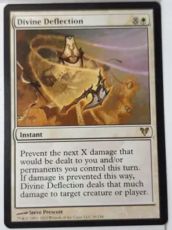 Divine Deflection - Avacyn Restored - Magic the Gathering MTG Nice! - Image 1
